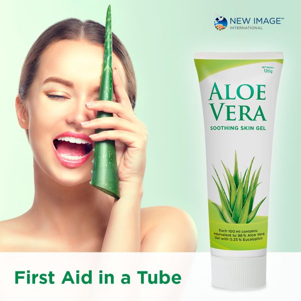 Aloe Vera Soothing Gel 120gm Tube - Image 3