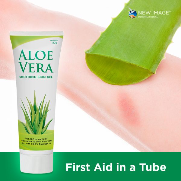 Aloe Vera Soothing Gel 120gm Tube - Image 2