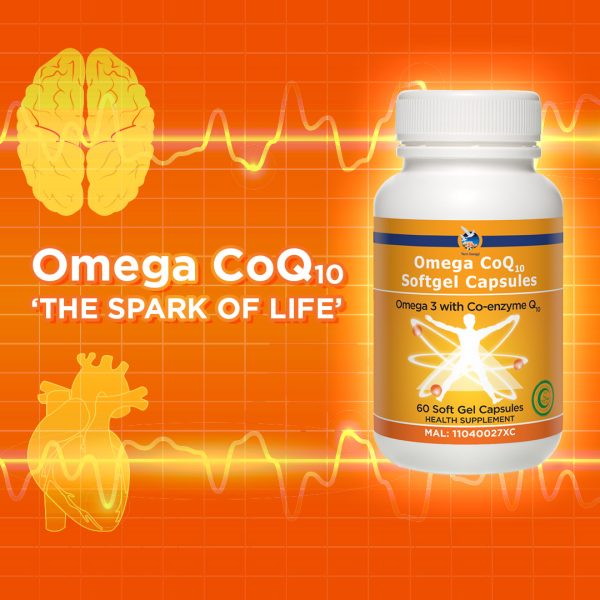 Omega CoQ10 Softgel Capsules - Image 3