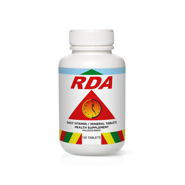 RDA Multivitamins & Mineral Tablets