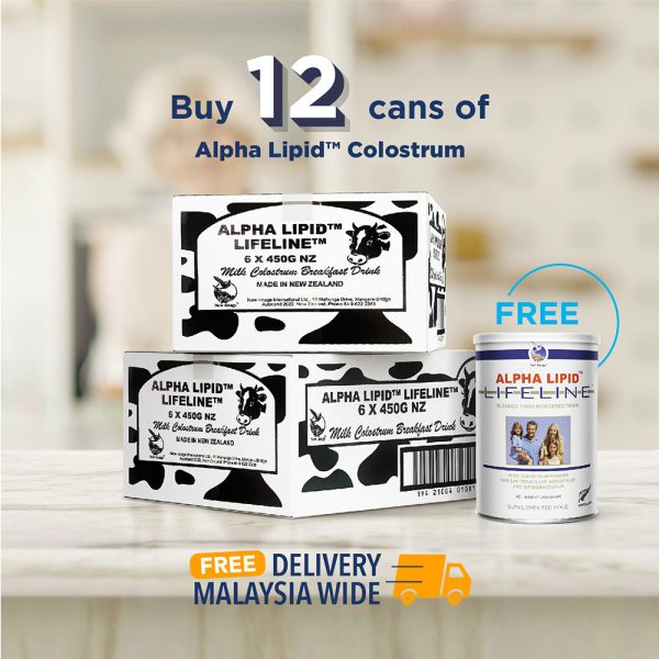 12 + 1 FREE Alpha Lipid™ Lifeline™ Colostrum 450g - Image 4